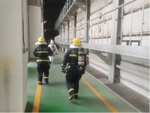 安彩高科開(kāi)展“應(yīng)急演練周”活動(dòng)