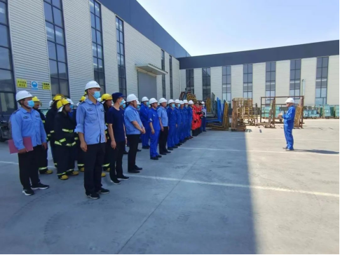 安彩高科開(kāi)展“應(yīng)急演練周”活動(dòng)